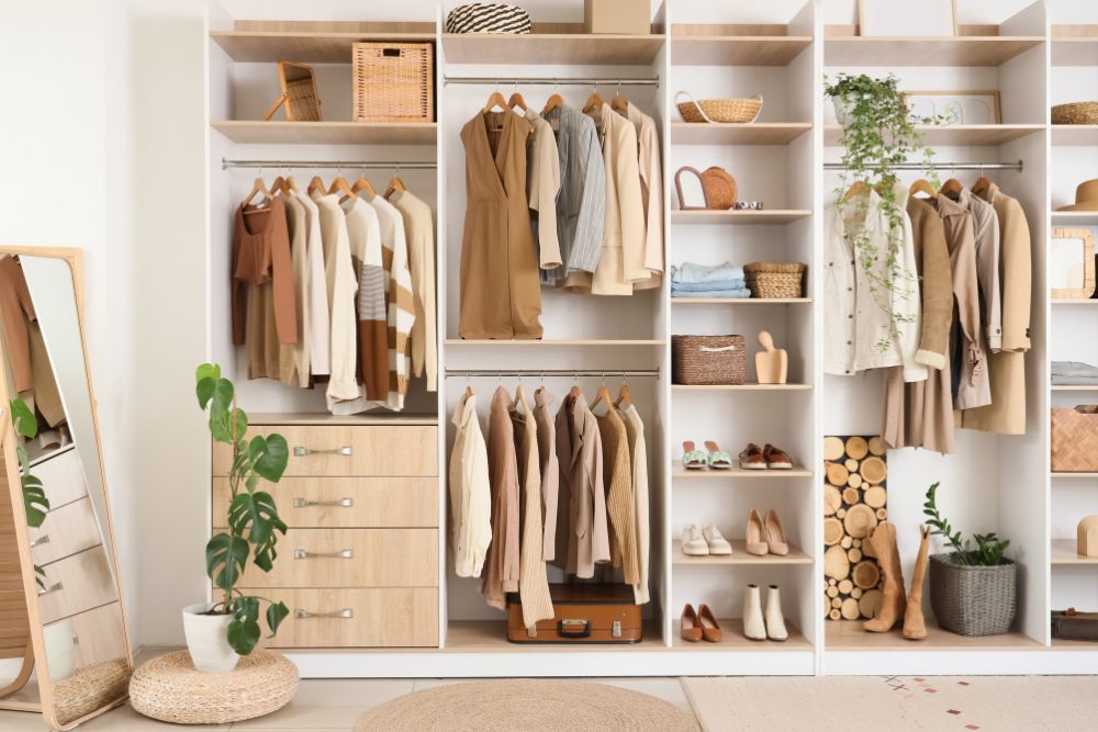 walk-in closet organizer systems